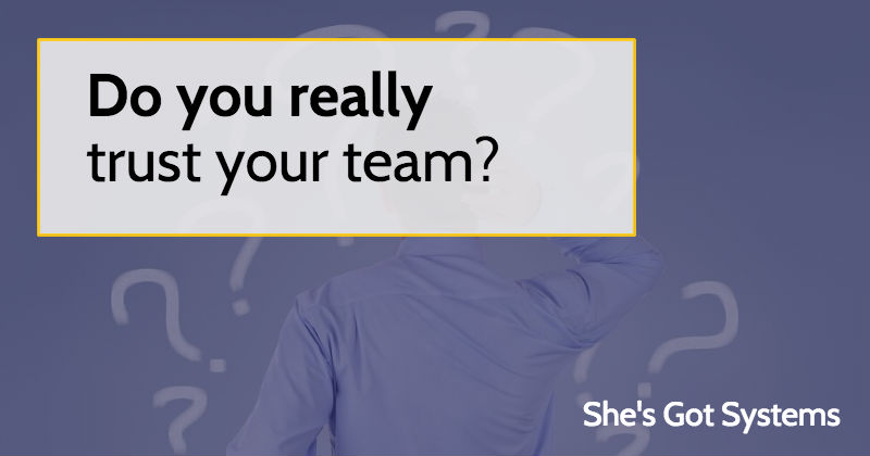 Do you really trust your team?
