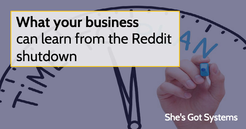 What your business can learn from the Reddit shutdown