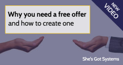 Why you need a free offer and how to create one
