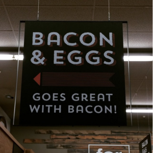 Grocery Store Sign