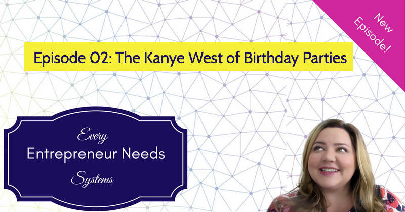 The Kayne West of Birthday Parties
