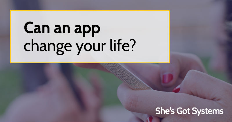 Can an app change your life?